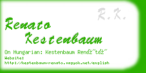 renato kestenbaum business card